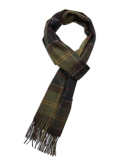 Barbour Barbour Tartan Scarf - Green - ONE SIZE