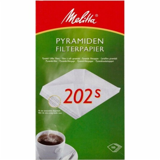 Melitta Kaffefilter 202 100pack 5df Melitta Kaffefilter 202 100pack 5df
