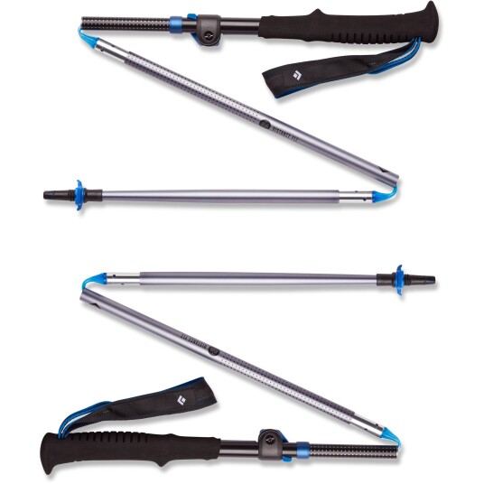 Black Diamond Distance FLZ-Poles Pewter 95-110