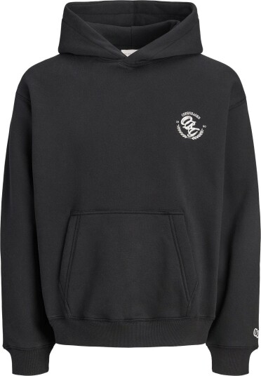 Jack & Jones Jorfrederiksberg Back Sweat Hood Black M