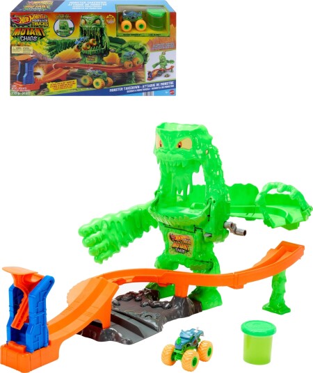 Hot Wheels Monster Trucks Stuntbane Mutant Chaos Ooze Monster