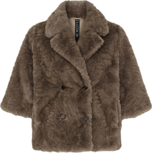 Notyz Dame Jakker Beige S,