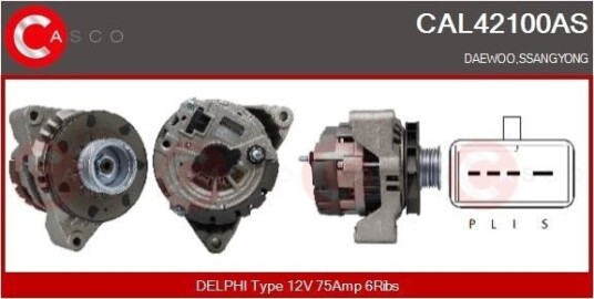 CASCO CAL42100AS Dynamo