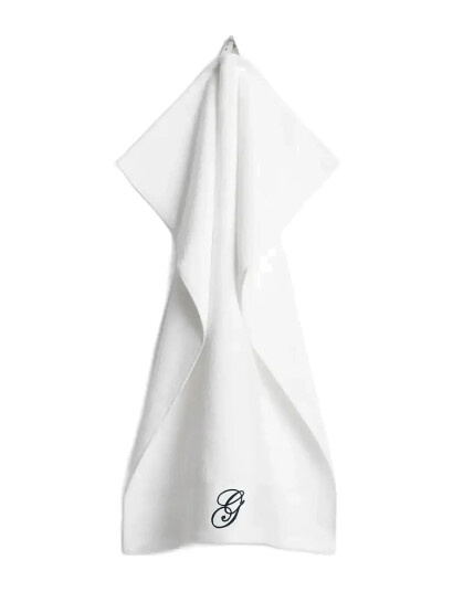 GANT Embroidery Towel 30X50 - White - 30X50 GANT Embroidery Towel 30X50 - White - 30X50