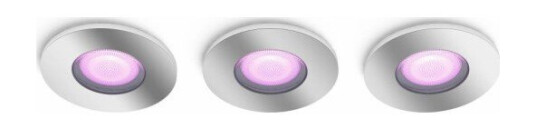 Philips Hue WCA Xamento Downlight 3x5,7W Krom - 60629 Philips Hue WCA Xamento Downlight 3x5,7W Krom - 60629