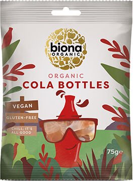 Biona Vingummi Colaflasker Øko - 75 g Biona Vingummi Colaflasker Øko - 75 g