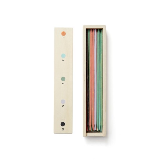 Kids Concept Mikado Bambus Plukkepinne Spill for Barn - 42 Deler