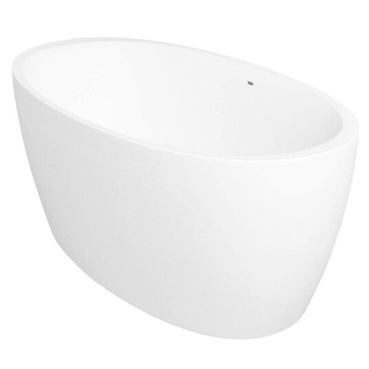 Sanipro Enzo 179 Frittstående Solid Surface Hvit Matt / 179cm SA 10004 Sanipro Enzo 179 Frittstående Solid Surface Hvit Matt / 179cm SA 10004