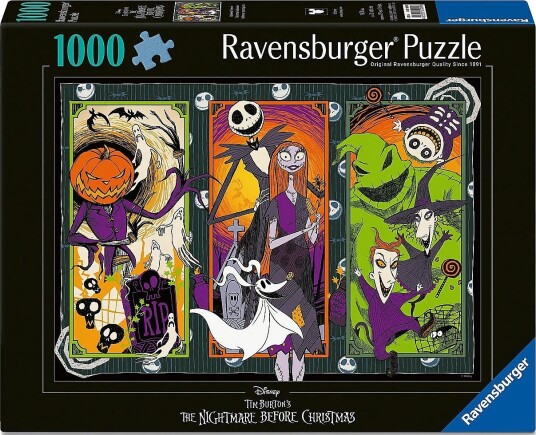 Ravensburger The Nightmare Before Christmas 1000P Multi/patterned ONE SIZE Ravensburger The Nightmare Before Christmas 1000P Multi/patterned ONE SIZE
