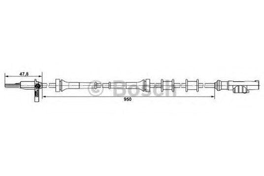 ABS sensor BOSCH 0 265 007 883 ABS sensor BOSCH 0 265 007 883