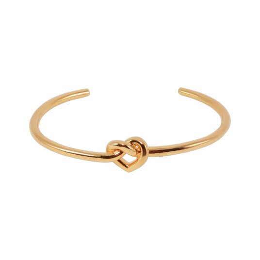 Jane Koenig Tied Heart Armring Medium - Gold - M Jane Koenig Tied Heart Armring Medium - Gold - M