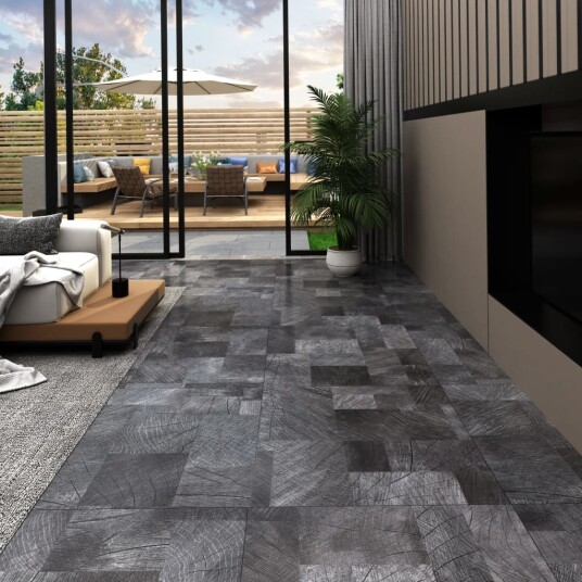 Selvklebende gulvplanker 20 stk PVC 1,86 m² trestruktur