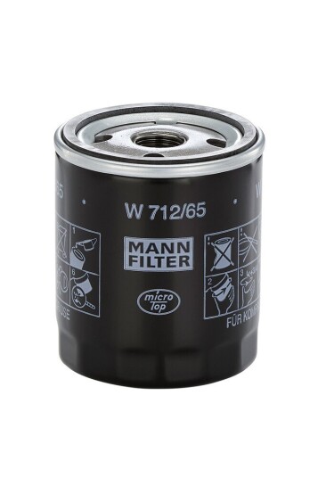 Oljefilter MANN FILTER W 712/65 Oljefilter MANN FILTER W 712/65