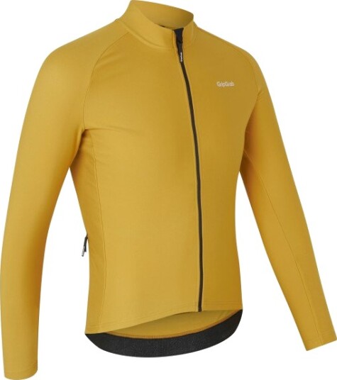 GripGrab Thermapace langermet sykkeltrøye Mustard Yellow GripGrab Thermapace langermet sykkeltrøye Mustard Yellow