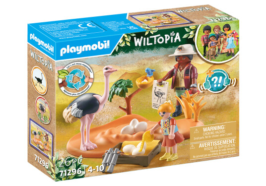 Playmobil Wiltopia Visiting Papa Ostrich 71296