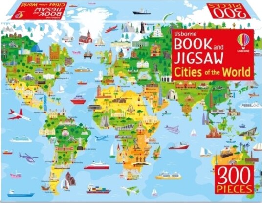 Book and Jigsaw Cities of the World