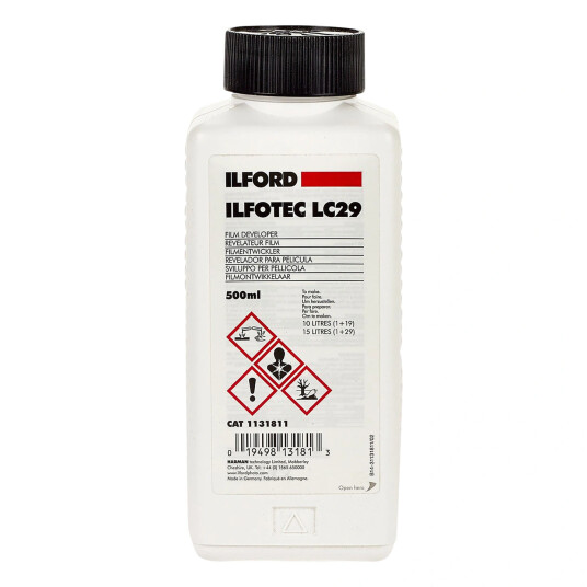 Ilford Ilfotech LC29 fremkaller 500ml filmfremkaller