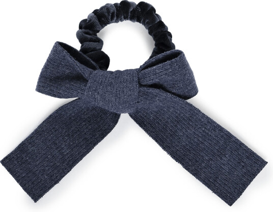 Mango Bow Scrunchie Navy ONE SIZE Mango Bow Scrunchie Navy ONE SIZE