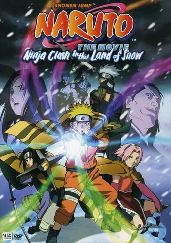 Naruto The Movie: Ninja Clash In The Land Of Snow DVD Naruto The Movie: Ninja Clash In The Land Of Snow DVD