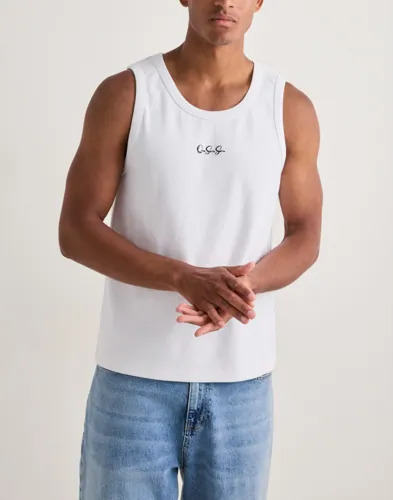 Que Sera Sera Toby Tank Top Singletter & Ermeløse topper Hvit