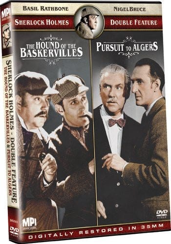 Hound Of The Baskervilles & Pursuit Of Algiers DVD Hound Of The Baskervilles & Pursuit Of Algiers DVD