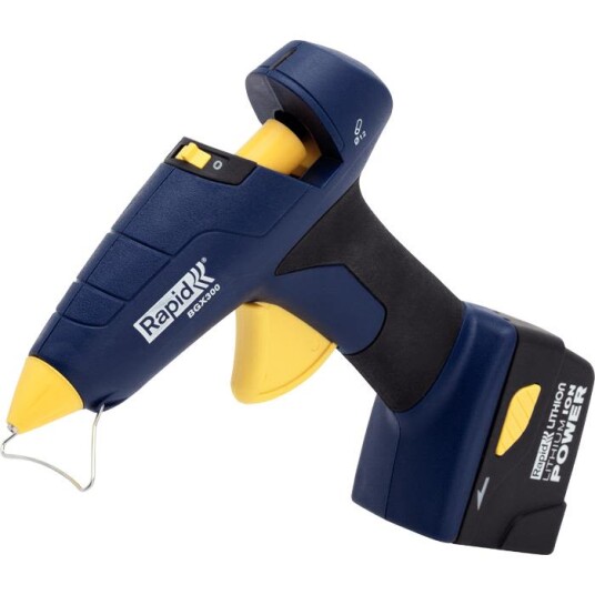 Rapid BGX300 Trådløs Limpistol med Batteri og Lader Rapid BGX300 Trådløs Limpistol med Batteri og Lader