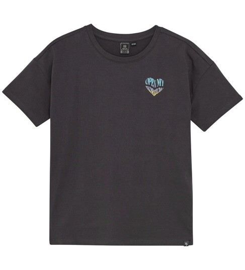 Indian Blue Jeans T-Shirt Backprint Black 128