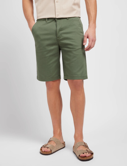 Lee Jeans Regular Chino Short - Green - 29