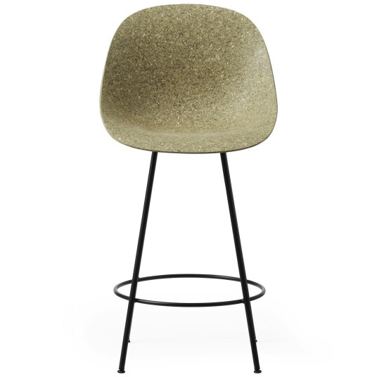 Normann Copenhagen Mat Barstol 65 cm Seaweed / Sort Normann Copenhagen Mat Barstol 65 cm Seaweed / Sort