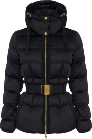 Elisabetta Franchi Dame Jakker Svart XL,