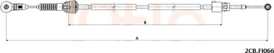 Kabel, girmekanisme COFLE 92.2CB.FI066