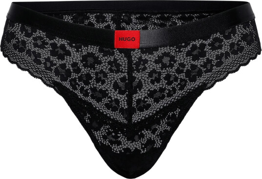 HUGO Savana Thong Black XS