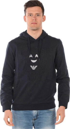 Emporio Armani Herre Gensere & Hettegensere Blå S, Emporio Armani Herre Gensere & Hettegensere Blå S,