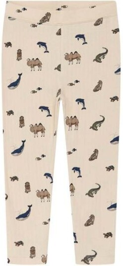 Hust&Claire bambus Hust & Claire Ludo leggings i bambus til barn french oak Hust&Claire bambus Hust & Claire Ludo leggings i bambus til barn french oak