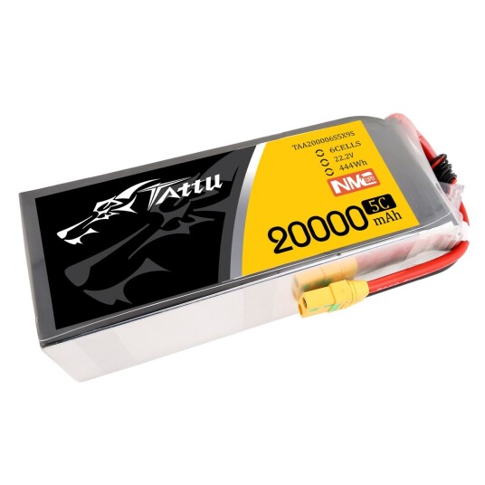 Gens 6s 20000mAh - 5C - Gens Ace Tattu NMC XT90-S