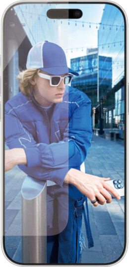 PanzerGlass iPhone 16 Pro Herdet Glass Skjermbeskytter med Klassisk Passform