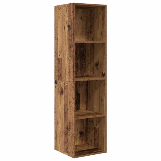 TV skap 2 pcs Brun 37 x 37 x 142.5 cm Konstruert tre TV skap 2 pcs Brun 37 x 37 x 142.5 cm Konstruert tre