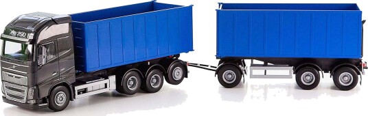 Emek Volvo Lasteveksler Med Tilhenger, Svart