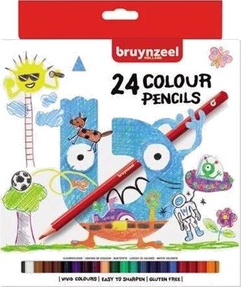 Bruynzeel Kids Colouring Pencils 24 pcs.