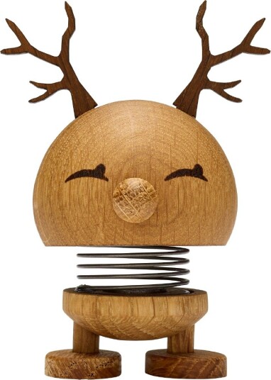 Hoptimist Small Reinsdyr Bimble Pyntefigur Eik Brun 9 cm Hoptimist Small Reinsdyr Bimble Pyntefigur Eik Brun 9 cm