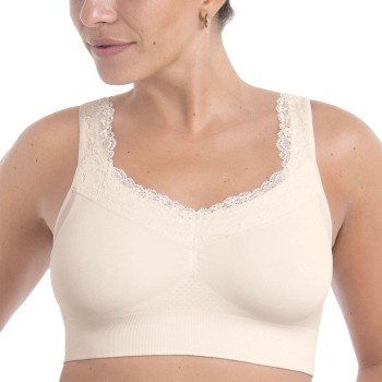 Anita Care BH Lotta Lace Post Mastectomy Bra Elfenben nylon X Small Dame