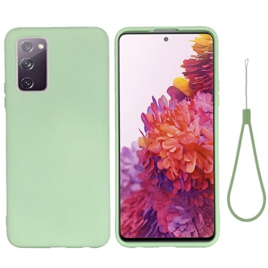 INCOVER Samsung Galaxy S20 FE / S20 FE (5G) Silikondeksel - Grønn