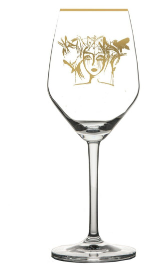 Carolina Gynning Gold Edition Slice of Life rosé/hvitvinsglass 40 cl