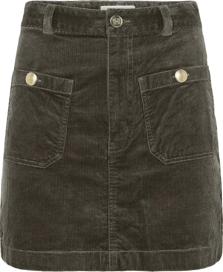 Newhouse Carmela Cord Skirt HUNTER"S GREEN 44