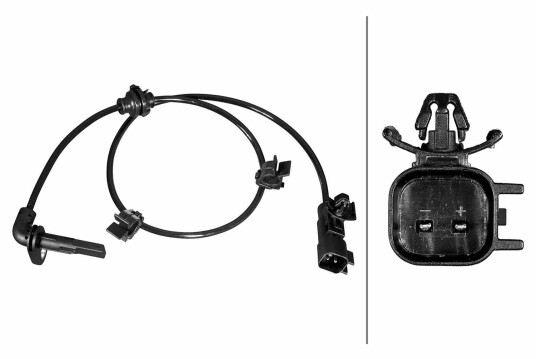Sensor, ABS HELLA 6PU 358 217-591 Sensor, ABS HELLA 6PU 358 217-591
