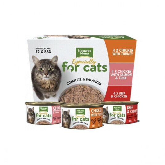 Natures Menu Cat Adult Multipack 12X85 G Natures Menu Cat Adult Multipack 12X85 G