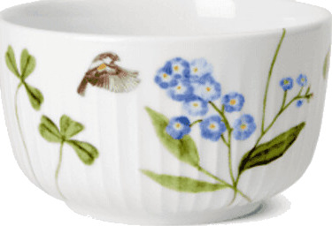 Kähler Hammershøi Summer skål Ø 12 cm Forget me not Kähler Hammershøi Summer skål Ø 12 cm Forget me not