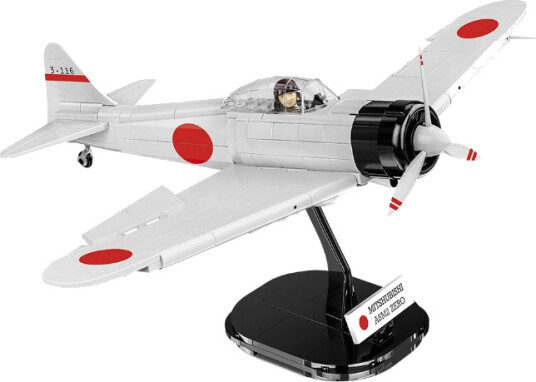 COBI Mitsubishi A6m2 - Zero-Sen Cobi Historiske Byggeklosser 5729