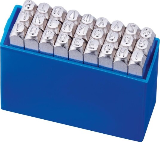 Turnus Bokstavstempler A-Z 5mm DIN 7353