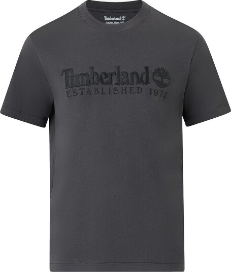 Timberland Ss Embroidered Tee Black M